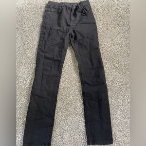Boys black denim